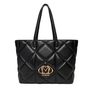 Torebki damskie - Torebka LOVE MOSCHINO JC4120PP0NLC0000 Czarny - miniaturka - grafika 1