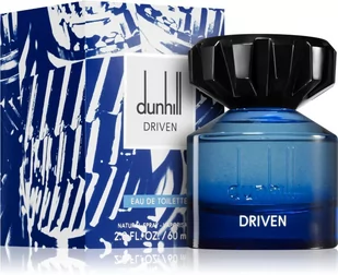 Dunhill Driven Blue, Woda Toaletowa, 60ml - Wody i perfumy męskie - miniaturka - grafika 1