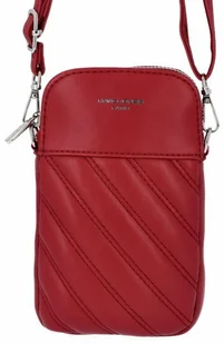 Modna Torebka Damska Listonoszka firmy David Jones Bordowa - Torebki damskie - miniaturka - grafika 1