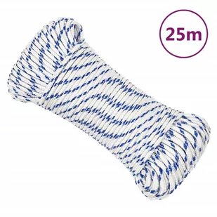Linka żeglarska, biała, 3 mm, 25 m, polipropylen - Żeglarstwo - miniaturka - grafika 1