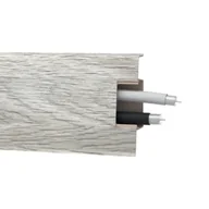 Listwy przypodłogowe - Arbiton Listwa przypodłogowa MACK 60 mm dąb kaukaski - miniaturka - grafika 1