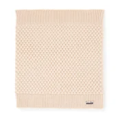 Apaszki i szaliki męskie - Damski komin z domieszką wiskozy beżowy - miniaturka - grafika 1