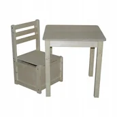 Zestawy mebli dla dzieci - MEBLE DZIECIĘCE STOLIK + KRZESEŁKO MALUCH SCHOWEK - miniaturka - grafika 1