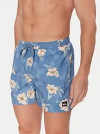 Kąpielówki męskie - Quiksilver Szorty kąpielowe Everyday Straight Volley 15 EQYJV04121 Niebieski Regular Fit - miniaturka - grafika 1