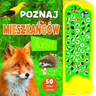 Poznaj mieszkańców lasu Praca zbiorowa - Książki edukacyjne - miniaturka - grafika 1