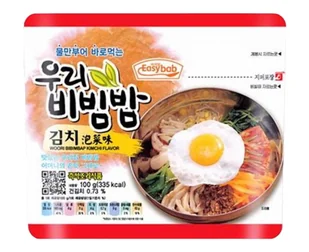 Bibimbab instant o smaku kimchi 100g - Szybkie dania obiadowe - miniaturka - grafika 1