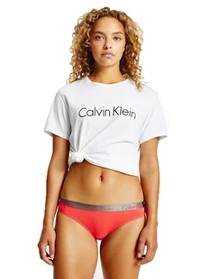 CALVIN KLEIN MAJTKI DAMSKIE BIKINI RED 000QD3540E XKW - Rozmiar: XS - Majtki damskie - miniaturka - grafika 1