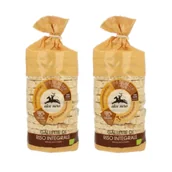 Pieczywo chrupkie - Alce Nero Wafle ryżowe pełnoziarniste Zestaw 2 x 100 g Bio - żywność - miniaturka - grafika 1