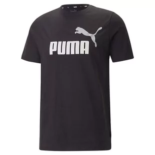 Koszulka fitness męska Puma ESS+ 2 Col Logo Tee - Koszulki sportowe męskie - miniaturka - grafika 1