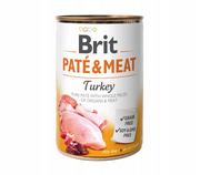 Brit Pate & meat turkey 400g DARMOWA DOSTAWA OD 95 ZŁ!