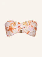 Stroje kąpielowe - Seafolly Góra Od Bikini Bandeau La Mer weiss - miniaturka - grafika 1