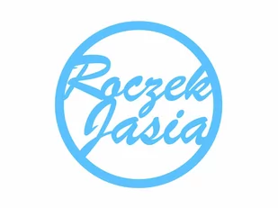 Naklejka Roczek z imieniem - 10 cm - Wieczór panieński i kawalerski - miniaturka - grafika 1