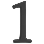Akcesoria do drzwi - Cyfra "1" ZnAl grafit 50 mm - miniaturka - grafika 1