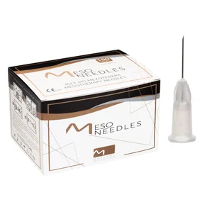 Igły do mezoterapii 27G 0,4mm x 12mm Meso Needles MB 100szt - Meble i wyposażenie gabinetów medycznych - miniaturka - grafika 1