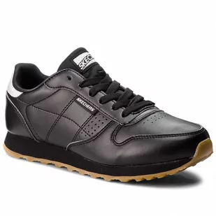 SKECHERS Sneakersy Old School Cool 699/BLK Black - Sneakersy damskie - miniaturka - grafika 1