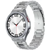 Akcesoria do smartwatchy - Pasek SPIGEN Modern Fit Band do Samsung Galaxy Watch 6 Classic (47mm) Srebrny - miniaturka - grafika 1