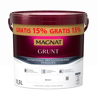 Grunt Magnat pod farby ceramiczne i lateksowe 11.5 l - Grunty do ścian - miniaturka - grafika 1