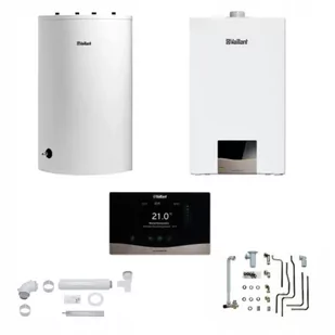 Vaillant PAKIET KOCIOŁ VC 25CS + ZASOBNIK VIH R 120 + REGULATOR VRC700+ZESTAW DO SZACHTU 0010043622 0010043622 - Piece i kotły grzewcze - miniaturka - grafika 1