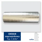 Akcesoria grzewcze - Ekran zagrzejnikowy rolka 50 x 500 cm x 3 mm 2,5 m2 - miniaturka - grafika 1