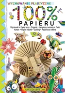 E-booki - poradniki - 100% papieru. Wycinanki, papier eko, origami, lampiony i witraże, paski, karton, papier mache, quillin, papierowa wiklina - miniaturka - grafika 1