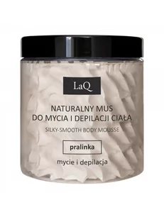 LaQ Pralinka mus do mycia i depilacji ciała 250ml - Depilacja - miniaturka - grafika 1