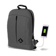 Plecaki - Szary plecak z portem USB My Valice GALAXY Smart Bag - miniaturka - grafika 1