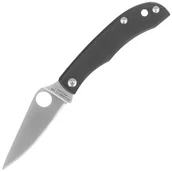 Noże - Nóż składany Spyderco Honeybee Black G10, Satin 12C27 (C137GBKP) - miniaturka - grafika 1