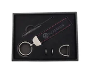 Akcesoria motoryzacyjne - VW BRELOK samochodowy VOLKSWAGEN BRELOCZEK do kluczy VW + pudełko na prezent - miniaturka - grafika 1