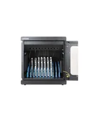 Ładowarki do telefonów - MANHATTAN 10-Port AC Charging Cabinet European CEE 7/3 Outlets Slots for Devices up to 15.6i Lockable Wall-Mountable Stackable - miniaturka - grafika 1