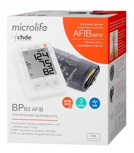 Ciśnieniomierz automatyczny BP B3 AFIB z zasilaczem - Ciśnieniomierze i akcesoria - miniaturka - grafika 3