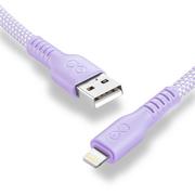 Kable USB - Kabel USBA-Lightning eXc IMMORTAL,2.0m, liliowy - miniaturka - grafika 1