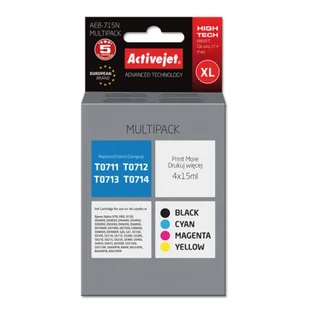 ActiveJet AEB-715N zamiennik Epson3169 T0711 - Tusze zamienniki - miniaturka - grafika 1