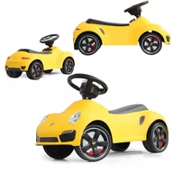 Jeździki dla dzieci - COIL COIL Coil jeździk porsche 911 turbo s żółty c0281 C0281-YELLOW - miniaturka - grafika 1