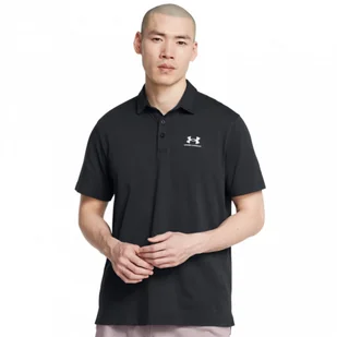 Męska koszulka polo Under Armour UA Icon Polo - czarna - UNDER ARMOUR - Koszulki sportowe męskie - miniaturka - grafika 1