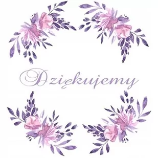 Naklejki 3 cm z napisem Dziękujemy podziękowania - Kartki okolicznościowe i zaproszenia - miniaturka - grafika 1