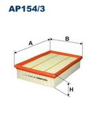 Filtry powietrza - Filtron AP 154/3 FILTR POWIETRZA - miniaturka - grafika 1