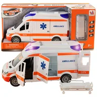 Samochody i pojazdy dla dzieci - Auto Karetka Pogotowia Ambulans Efekty Gra Świeci - miniaturka - grafika 1