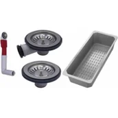 Syfony - Franke 112.0564.576 Zestaw odpływowy do UBG 651 620 z wkładką ociekową Akcesoria do zlewozmywaków Urban - miniaturka - grafika 1