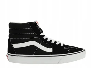 Buty Vans Sk8-Hi Black White 43 - Buty sportowe męskie - miniaturka - grafika 1