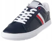 Buty sportowe męskie - Tommy Hilfiger Mężczyźni Essential Leather - miniaturka - grafika 1