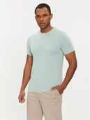 Swetry męskie - Guess Sweter M4GR05 Z3DN1 Błękitny Regular Fit - miniaturka - grafika 1