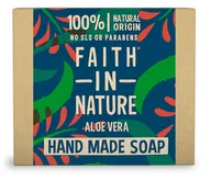 Mydła - Faith in Nature Wiara w Naturę - Ziołowe mydło w kostce z prawdziwym Aloe Vera, 100g - miniaturka - grafika 1