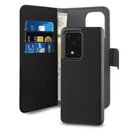 Etui i futerały do telefonów - PURO Wallet Detachable Etui Portfel 2w1 Samsung Galaxy S20 Ultra (Czarny) SGS11PBOOKC3BLK - miniaturka - grafika 1