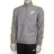 Kurtki i kamizelki sportowe męskie - Kurtka na co dzień męska NIKE wiatrówka bez kaptura - miniaturka - grafika 1