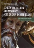 Książki o kulturze i sztuce - Złoty medalion oprawiony czterema diamentami - miniaturka - grafika 1