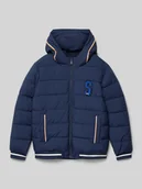 Kurtki i płaszcze dla chłopców - Kurtka pikowana o kroju regular fit z kapturem - miniaturka - grafika 1