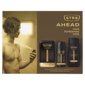 Zestawy kosmetyków męskich - zestaw: woda po goleniu, 100 ml + dezodorant męski w sprayu, 150 ml + żel pod prysznic, 250 ml - miniaturka - grafika 1