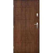 Drzwi zewnętrzne - Drzwi zewnętrzne TOKIO Orzech 90 lewe - miniaturka - grafika 1