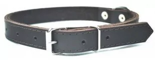 Chaba Obroża skórzana kolor brązowy 40mm 75cm - Obroże dla psów - miniaturka - grafika 1