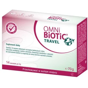 Omni Biotic Travel, 14 saszetek - Układ pokarmowy - miniaturka - grafika 1
